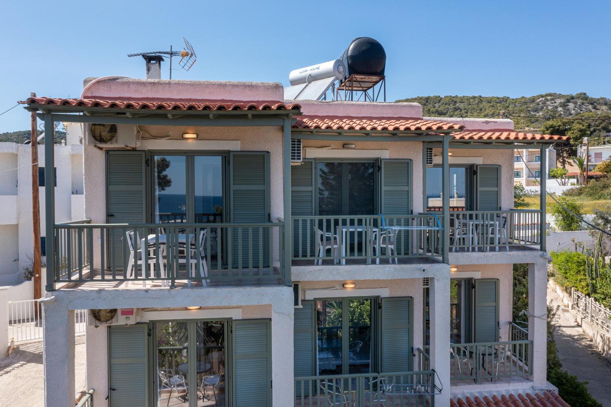123 Soleil Studios Agia Marina  Dış mekan fotoğraf